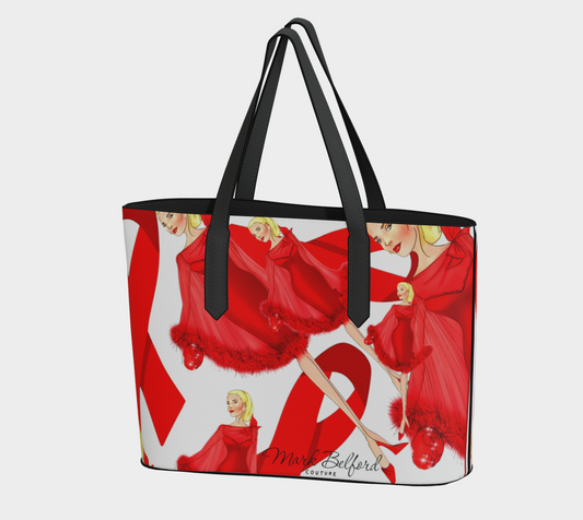 The Red Ribbon' Essential Couture Leather Bag